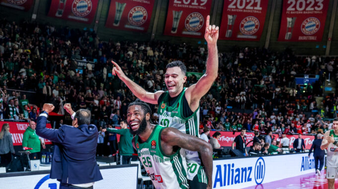 Σούπερ μπάσκετ απο ΠΑΟ και Θρύλο που πάνε φουλ για 4άδα!