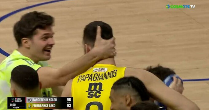 Μπάσκετ:Ρεάλ,Φενέρ πρωταθλήτριες! Στο 2-2 οι “αιώνιοι”